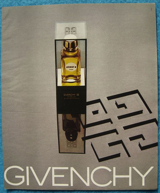Publicité Papier - Parfum "Givenchy I I I" De 1978