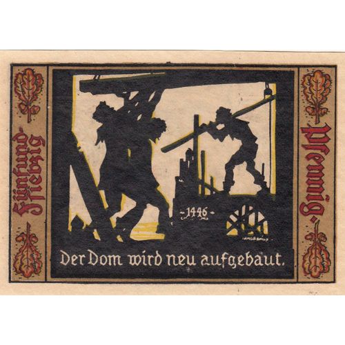 Billet Allemand - 75 Pfennig - Fürstenwalde An Der Spree 1921