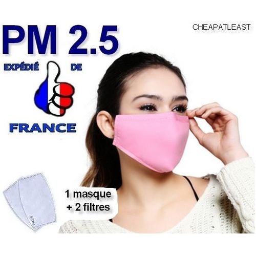 Masque Anti Pollution Filtrant Avec Insert Filtre À Charbon Actif (Pm 2.5) Contre Les Particules Fines, Poussières Allergènes, Pollens, Acariens, Squames - Cheapatleast 920 Visual Kei