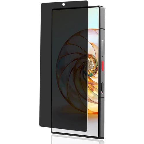 Protecteur D'écran Anti-Espion En Verre Trempé Pour Nubia Z60 Ultra - Protection Intégrale, Sans Bulles, Filtre De Confidentialité.