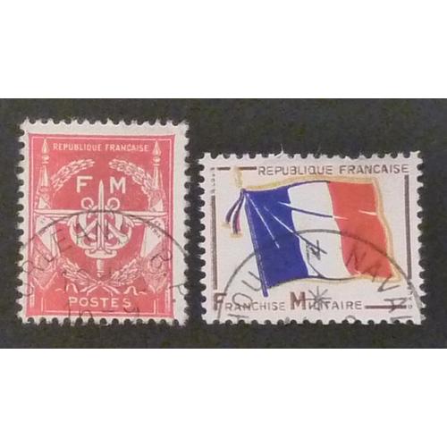 France Franchise Oblitéré Y Et T N° 12 13 De 1946