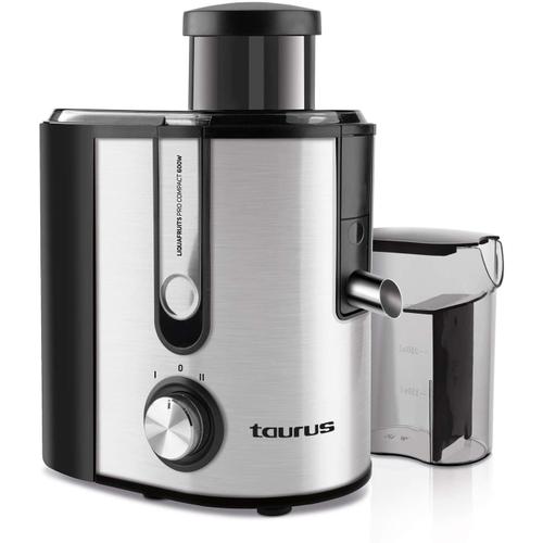 Taurus Liquafruits Pro Compact Centrifugeuse 600W Inox