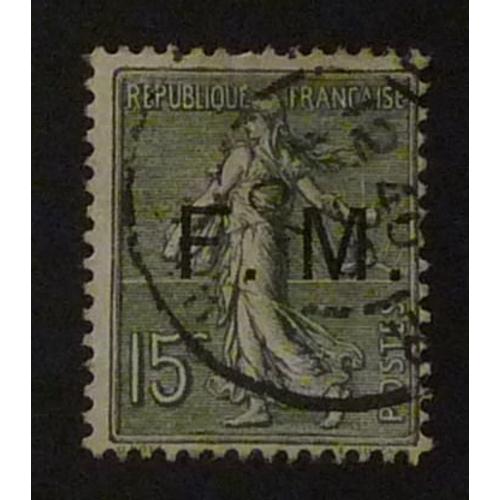 France Franchise Oblitéré Y Et T N° 3 De 1901 Cote 7.00