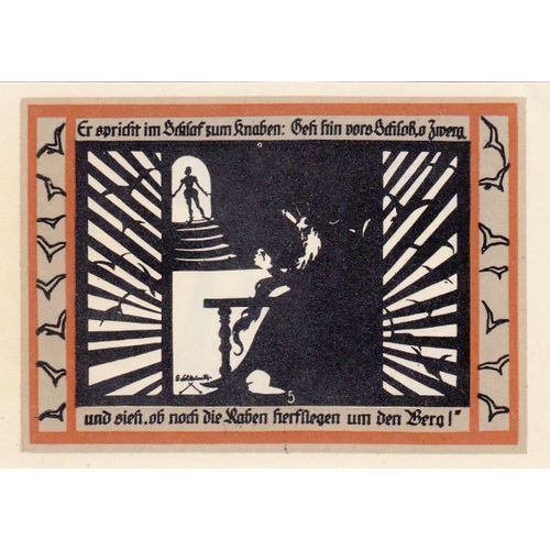 Billet Allemand - 25 Pfennig - Rossla Am Kyffhäuser 1921