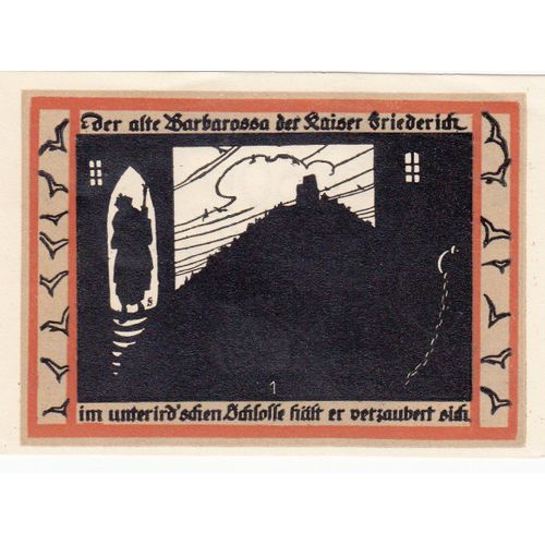 Billet Allemand - 50 Pfennig - Rossla Am Kyffhäuser 1921