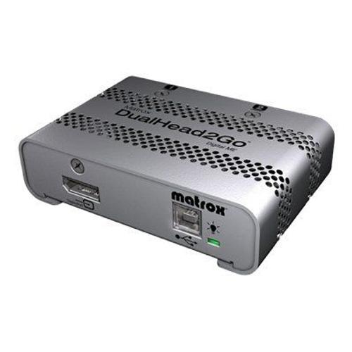 Matrox Graphics eXpansion Module DualHead2Go - Digital ME - convertisseur vidéo - DisplayPort - 2 x DVI