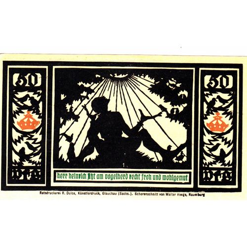 Billet Allemand - 50 Pfennig - Quedlinburg 1921