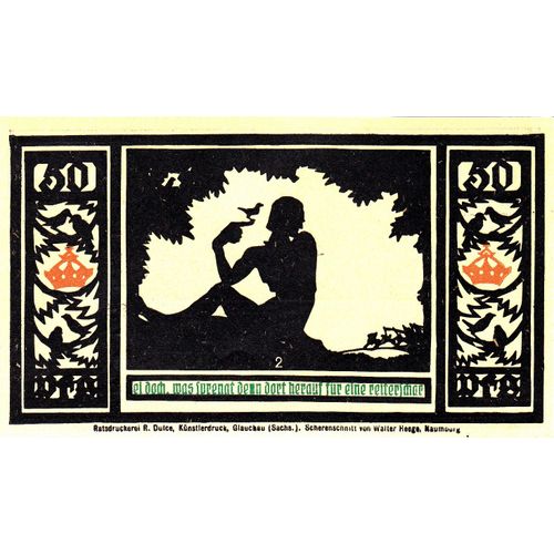 Billet Allemand - 50 Pfennig - Quedlinburg 1921