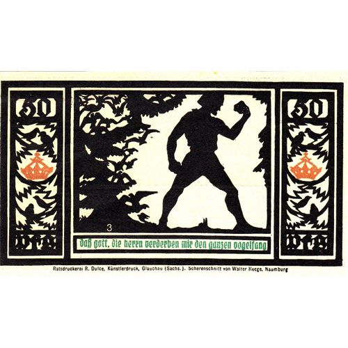 Billet Allemand - 50 Pfennig - Quedlinburg 1921