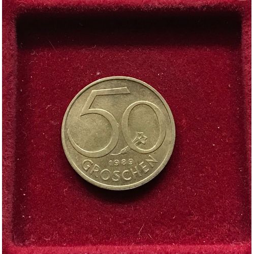 50 Groschen - Autriche - 1989