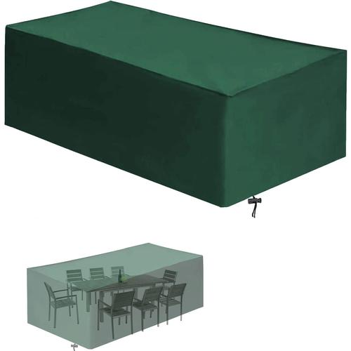 Vert 70x70x70cm Housse De Protection Imperméable Pour Salon De Jardin Bache De Protection Étanche Tissu Oxford Housse De Meubles De Jardin Housse De Table Extérieur