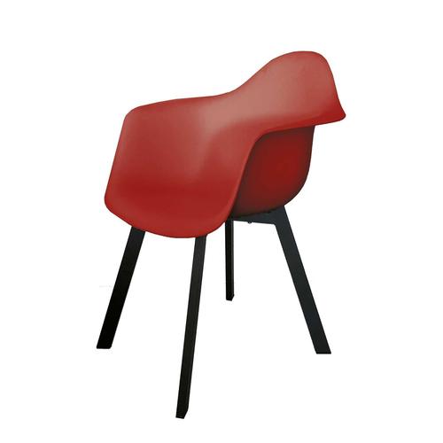 Fauteuil Pour Table De Jardin Malmo - Rouge