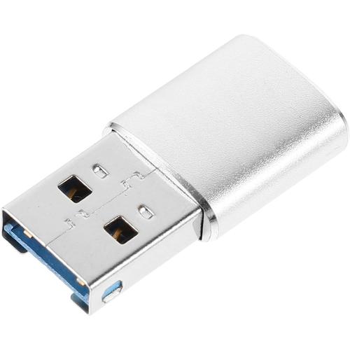 argent Lecteur SD USB Prend en Charge Le Dongle WiFi De Taille Mini Lecteur De Carte SD USB Adaptateurs De Réseau Informatique USB Mini-Lecteur De Carte Lecteur De Cartes Coquille