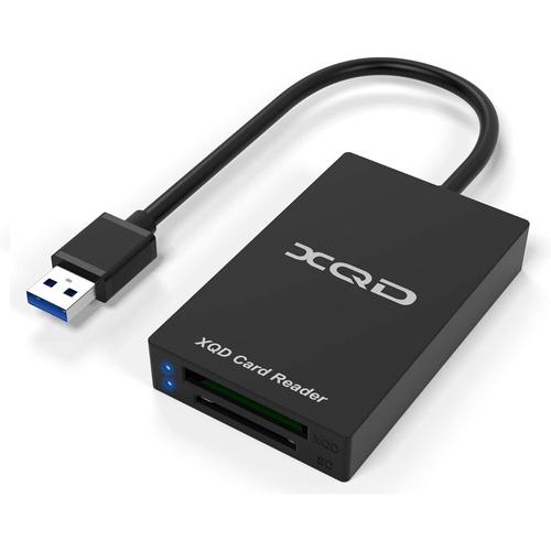 XQD Lecteur de Carte XQD/SD Lecteur de Carte XQD USB3.0 Memory xqd Card Reader, Supporte Les Carte USB XQD Séries Sony G/M, Carte USB XQD Lexar 2933x/1400x, Cartes SD. Windows/Mac OS