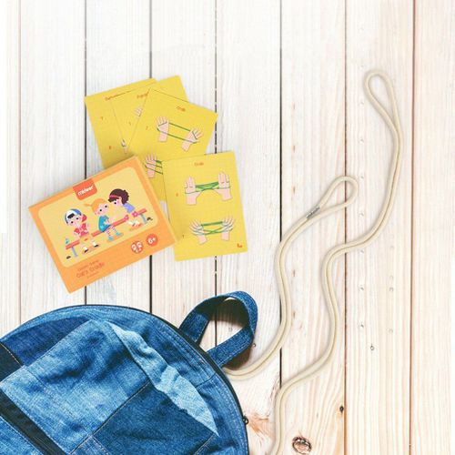 Jeu De Ficelle Fantastique Pour Berceau De Chat, Artisanat Familial Pour Enfants, Exercices Pour Les Doigts, Jouet