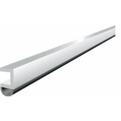 Profil d'encadrement de porte en PVC avec joint souple - PTS-N blanc ELLEN