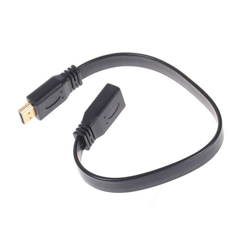 Une pièce petit HDMI vers HDMI mâle vers femelle adaptateur HDMI câ...