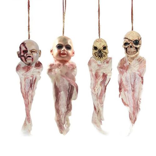 Accessoires Effrayants Halloween Pendentif Squelette Suspendu Décoration De Site De Maison Hantée Fournitures De Décoration De Maison Fantôme