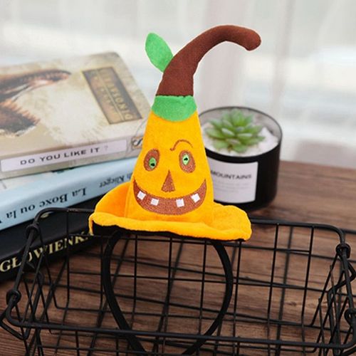 Bandeau Décorations D'halloween Nouvelle Boucle De Tête Chapeau Sorcière Fantôme Pour Enfants Accessoires De Performance