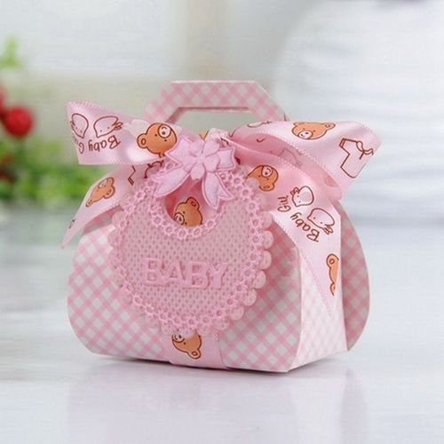 Sac Cadeaux Pour Réception-Cadeau Pour Bébé Boîtes À Gâteaux En Chocolat Décorations De Fête D'anniversaire Boîte Cadeau Pour Enfant Jolie Boîte À Bonbons 12 Pièces/Paquet