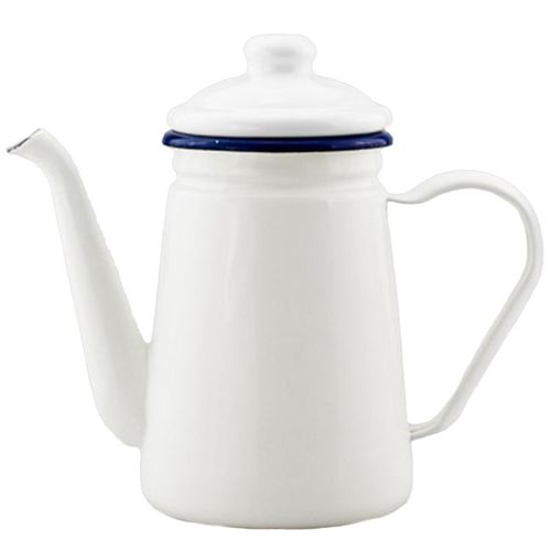 XM Bouilloire à thé manuelle cuisinière à gaz Cafetière en émail 1?1l bouilloire à Induction universelle