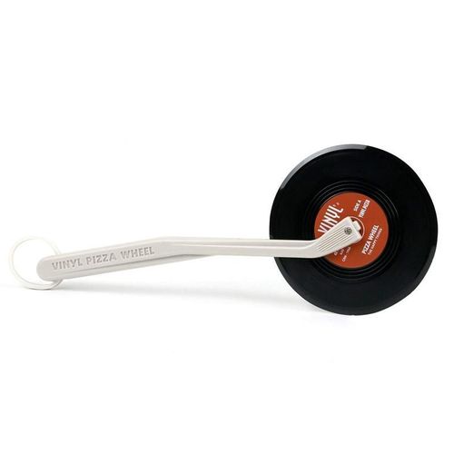 Xm Coupe-Pizza En Vinyle Vintage Original Nouveauté Aide De Cuisine Décalée