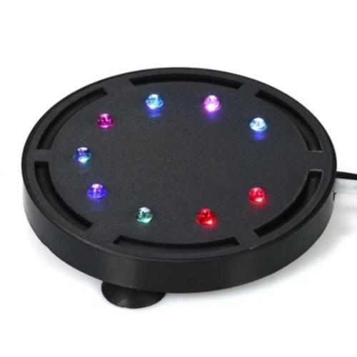 Xm Led Pour Aquarium Lumière Sous-Marine Flamme Lumière Étanche Plaque De Gaz Lumière Bulle Light-1w Prise Ue