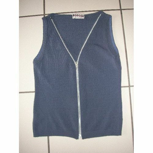 Gilet Sans Manches Fermeture Eclaire Morgan Taille 36