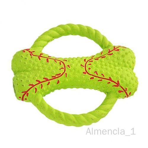 Almencla Jouet À Mâcher En Forme D'os Pour Chien Et Chiot, Jouet Interactif De Traction, Entraînement Molaire, Vert, 5x1 Pièces 5 Pièces