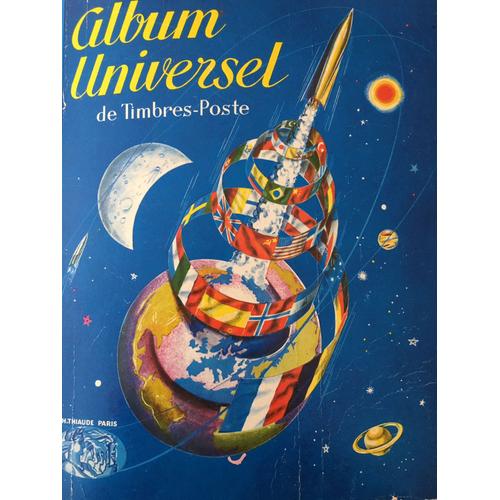 Album Universel Thiaude De 5824 Timbres Du Monde Entier Oblitérés . Service De Livraison : Chronopost