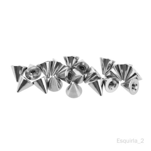 Bijoux De Perçage En Acier Inoxydable, 6x20 Pièces, En Vrac, Pointes Adaptées À Une Barre De 16g, 1,2x4mm 6 Pièces