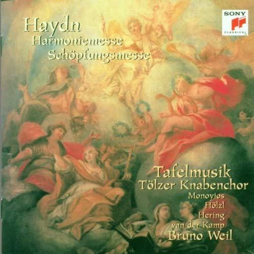 2 Messes N°11 Schöpfungsmesse Hob Xxii 13 N°12 Harmoniemesse Hob Xxii 14  Avec Monoyios Hölzl Hering Van Der Kamp Tölzer Knabenchor Tafelmusik Dir Bruno Weil
