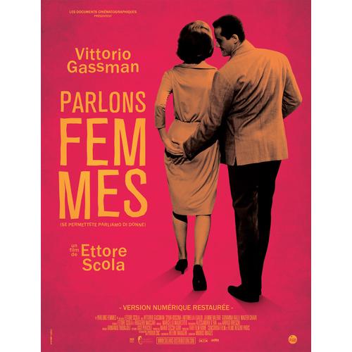 Parlons Femmes De Ettore Scola Avec Vittorio Gassman, Sylva Koscina... - Affiche Originale De Cinéma Format 120 Cm X 160 Cm