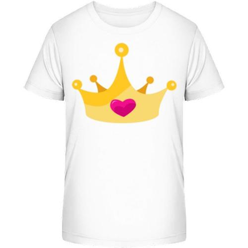 Princess Crown Yellow, T-Shirt Bio Enfant Stanley Stella 2.0