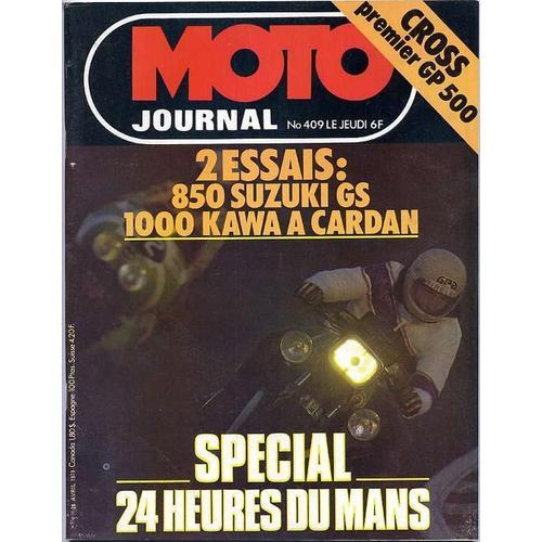 Moto Journal N° 409 : Spécial 24 Heures Du Mans