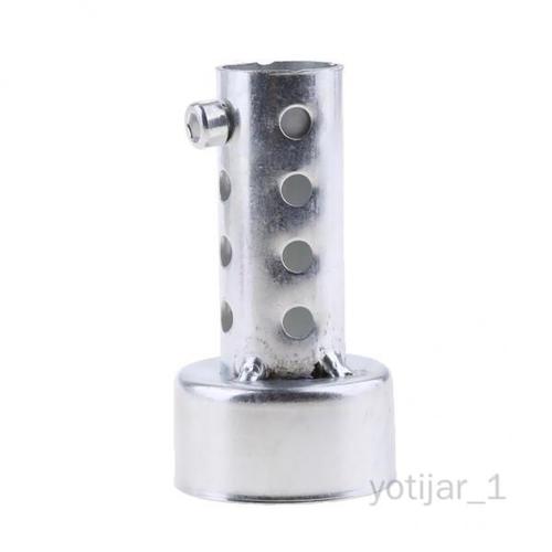 6xuniversal Pot D'Échappement De Moto Peut Tueur Silencieux Silencieux Déflecteur 42mm Argent 6 Pièces