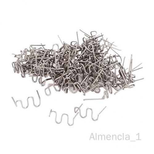 Almencla 5 Agrafes À Souder En Forme De Vague, 100x0.8mm, 5 À 6 Paquets, Pour Le Des Pare-Chocs De Voiture Et Des Ailes 5 Pièces