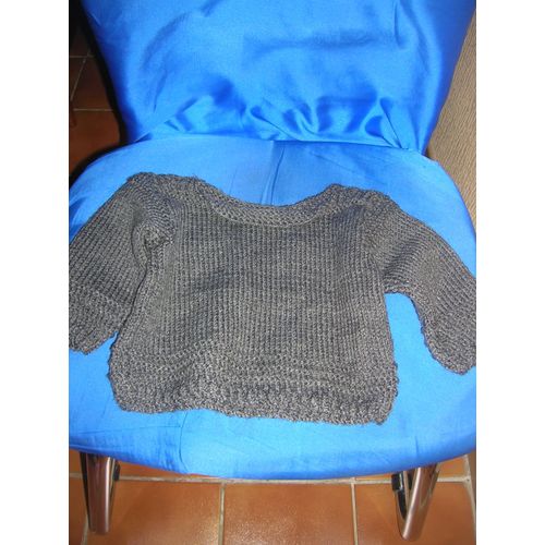 Pull Fait Main 3/6 Mois