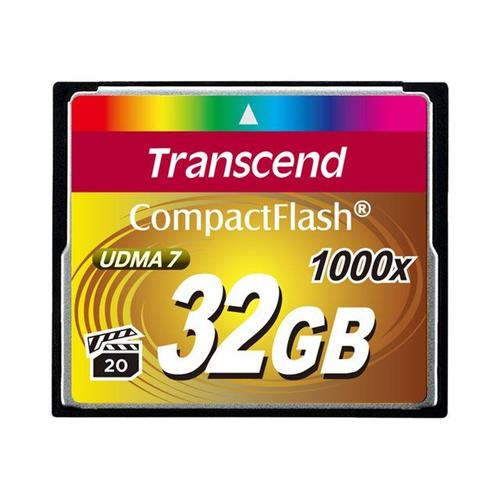 Transcend Ultimate - Carte mémoire flash - 32 Go - 1000x - CompactFlash