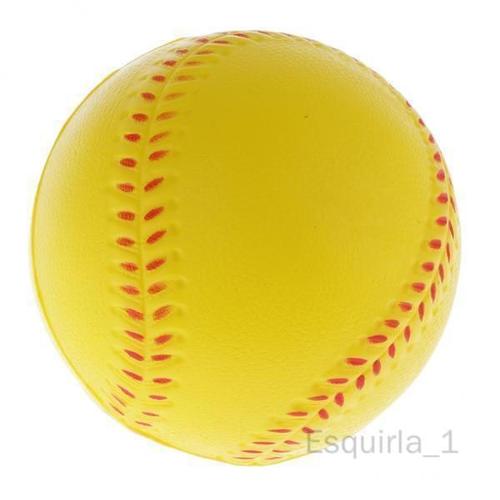 5xpratique Baseball Entraînement Balle Sport Équipe Jeu Match Élastique Softball 6.3cm 5 Pièces