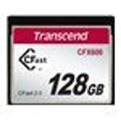 Transcend CFast 2.0 CFX600 - Carte mémoire flash - 128 Go - CFast 2.0