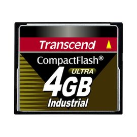 Transcend Ultra Speed Industrial - Carte mémoire flash - 4 Go - 100x - CompactFlash