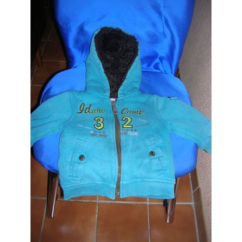 Veste Fourrée À Capuche Orchestra 9 Mois
