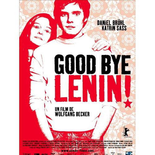 Good Bye, Lenin - Véritable Affiche De Cinéma Pliée - Format 120x160 Cm - De Wolfgang Becker Avec Daniel Brühl, Katrin Sass, Maria Simon - 2003