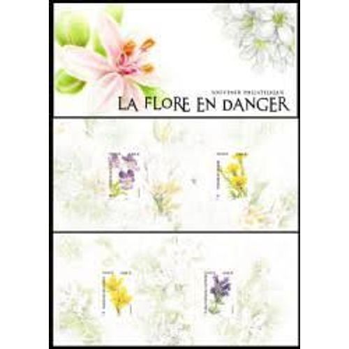 Bloc Souvenir - La Flore En Danger - 2019
