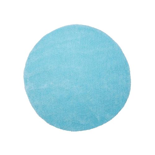 Tapis Rond En Tissu Bleu Clair Demre