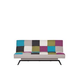 Canapé Convertible 3 Places En Tissu Patchwork Leeds