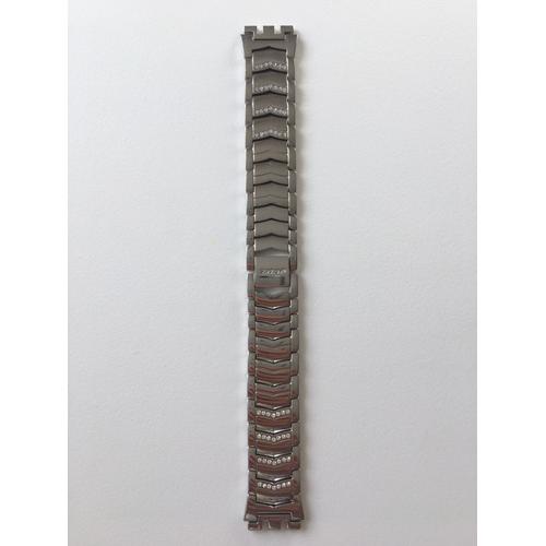 Bracelet Métal D'origine Avec Strass Compatible Swatch Skin 1ère Génération