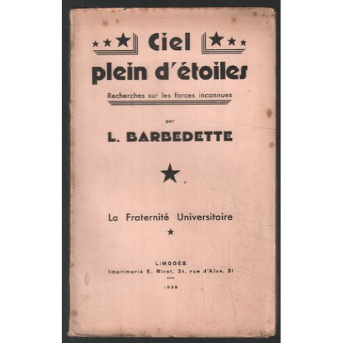 La Fraternité Universitaire (1938)