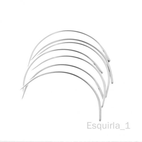 Esquirla Ensemble D'aiguilles À Coudre Pour Matelas Incurvé De Type C, 4x25x, Pour Rembourrage, 7.5cm 4 Pièces